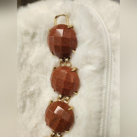 Kendra Scott Cassie Bracelet Goldstone - Picture 4 of 6